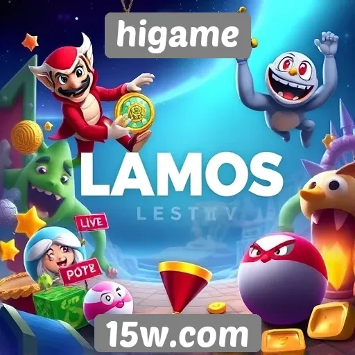 Higame oferece ampla seleção de jogos online